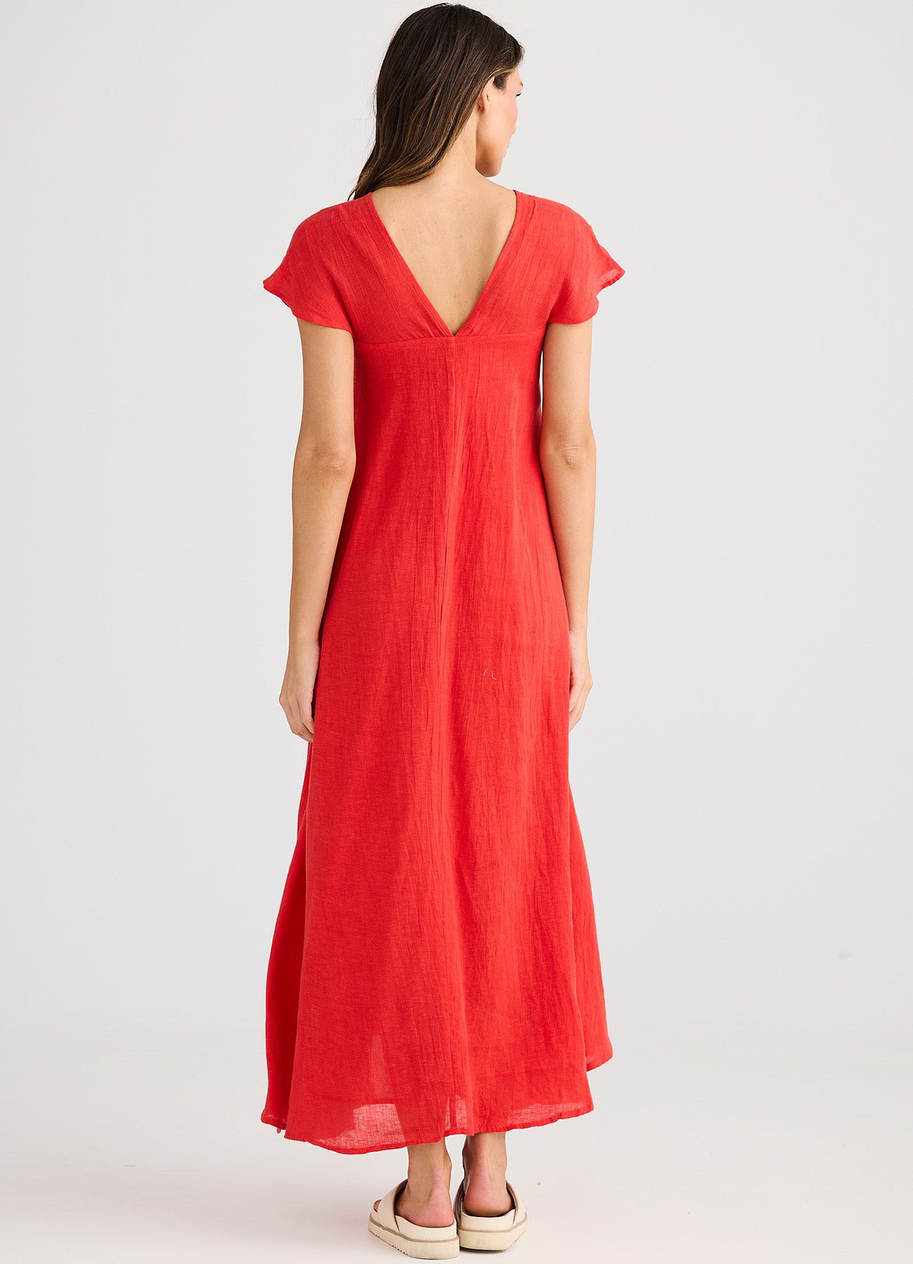 Sail Away Dress : Red