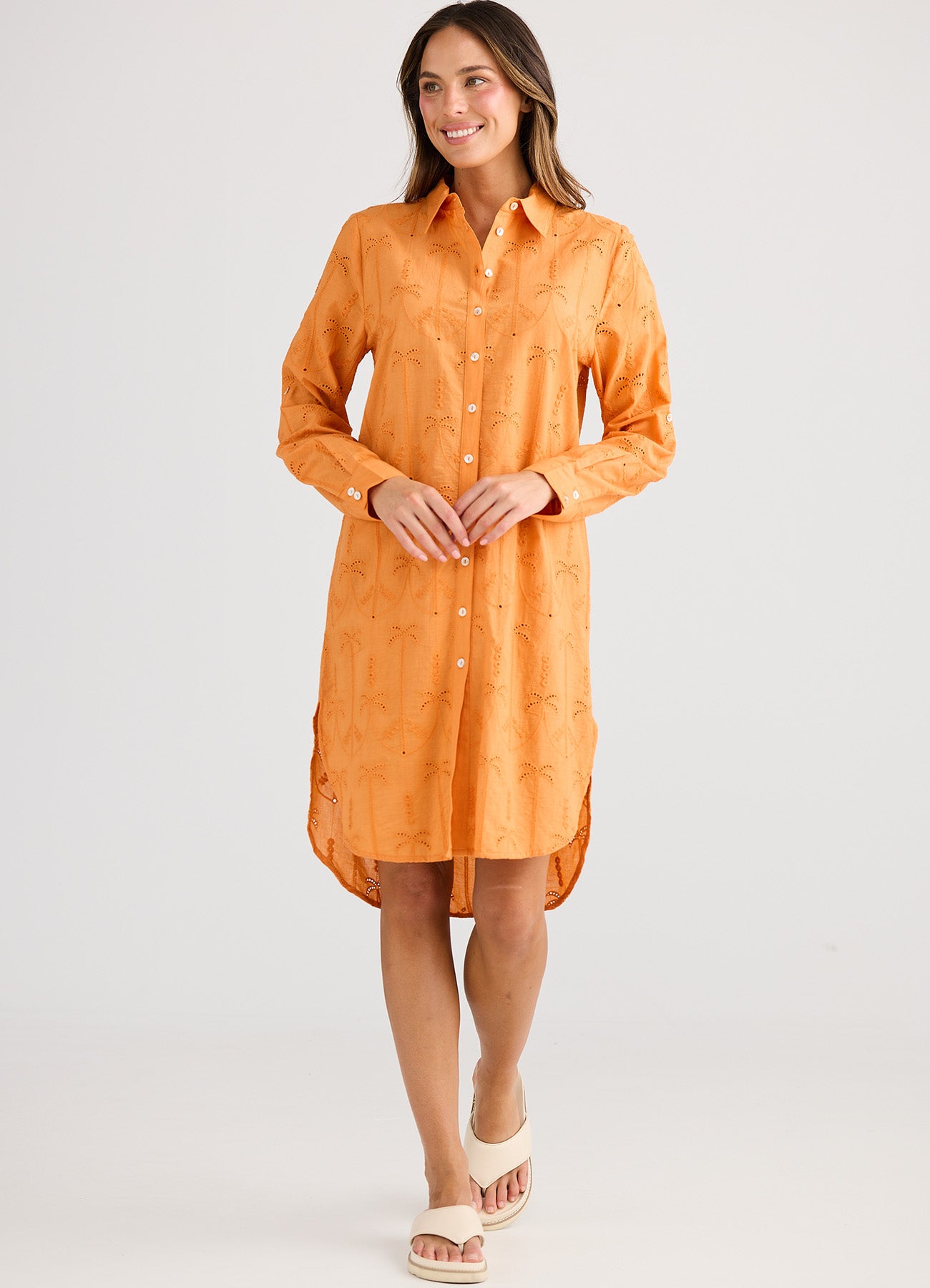 Palm Overshirt : Orange