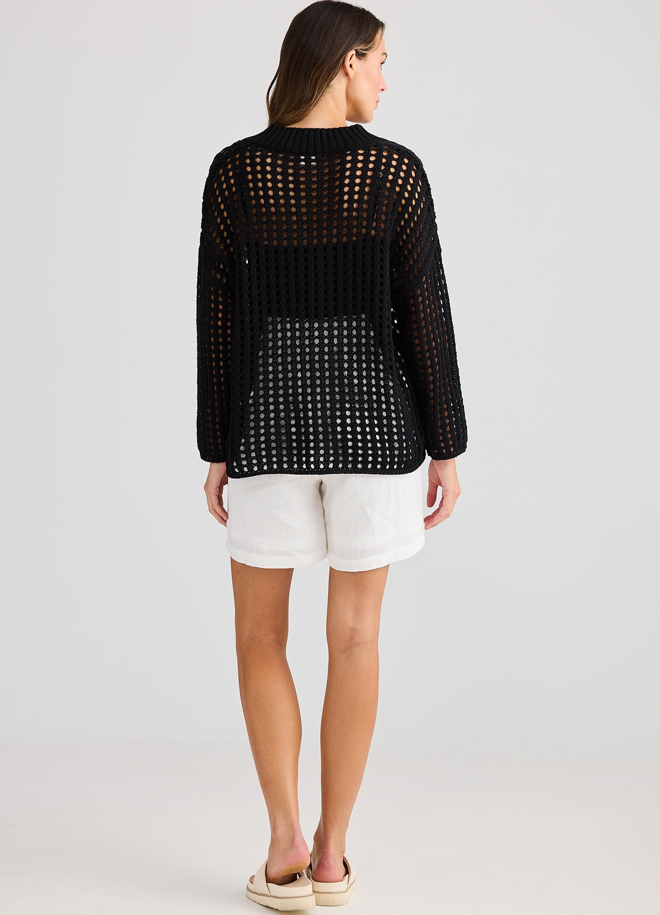 Sandcastle Knit : Black
