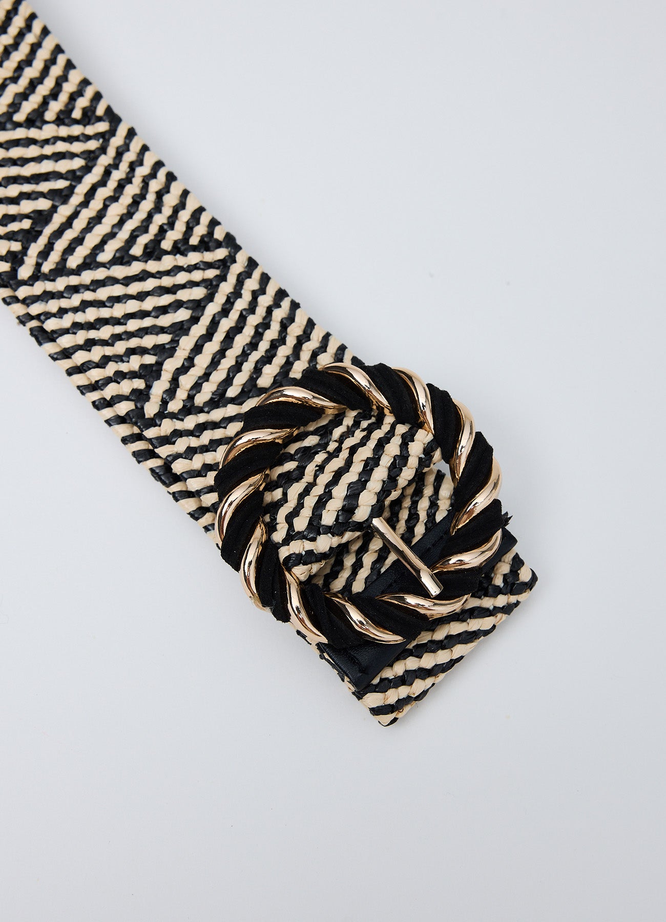 Bella Belt : Black Stripe