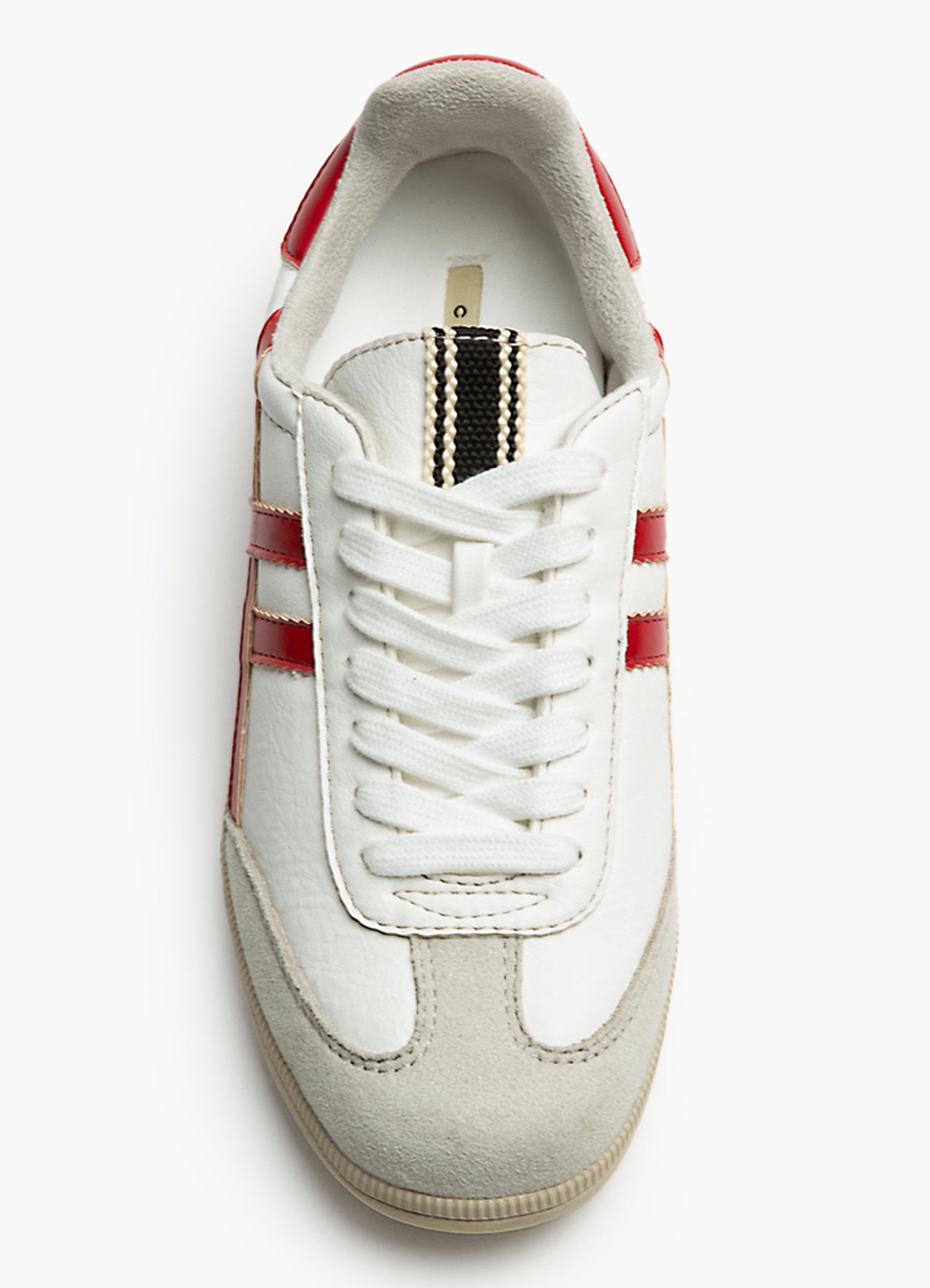 Sneakers : White/Red