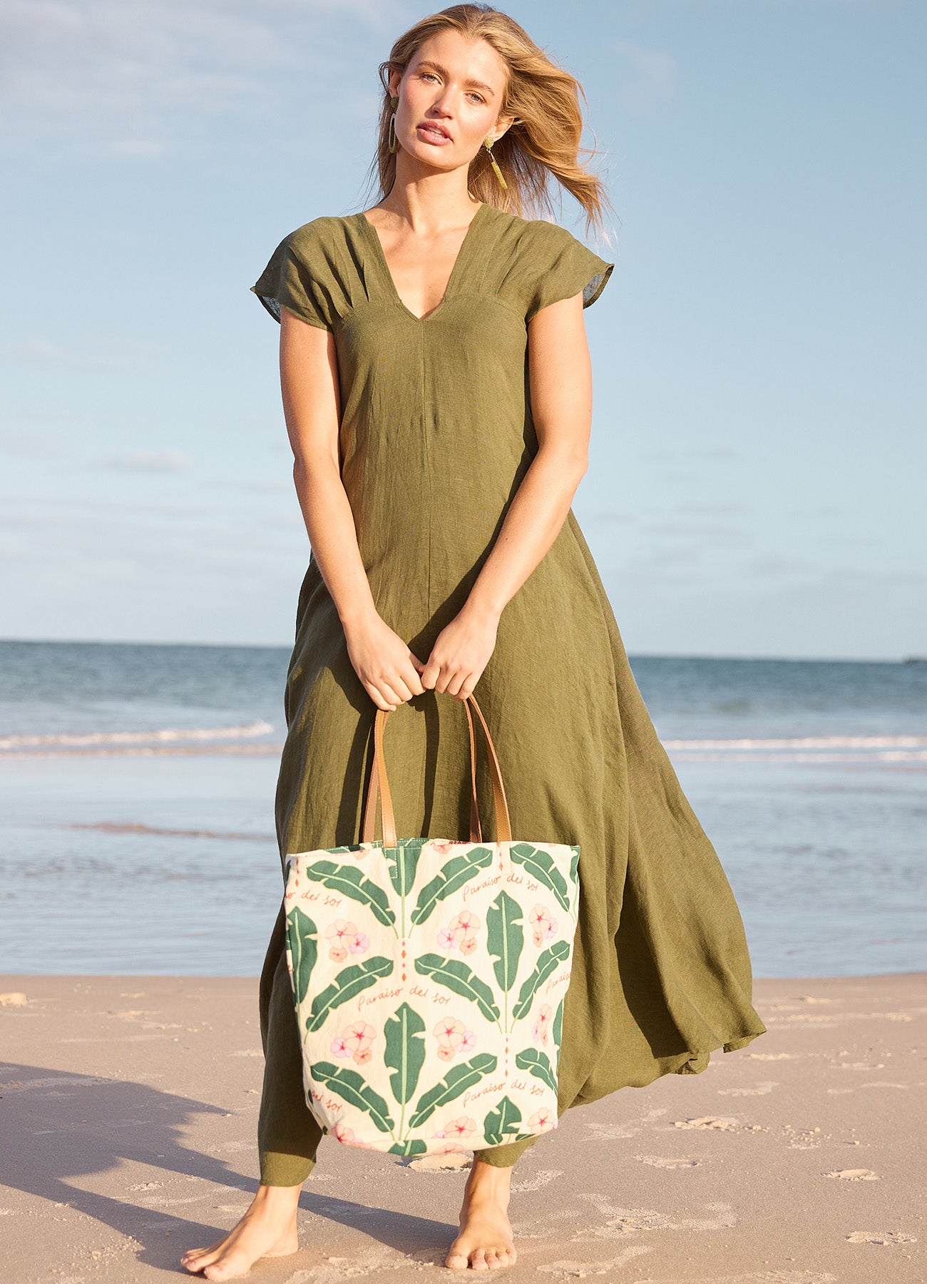 Sail Away Dress : Olive