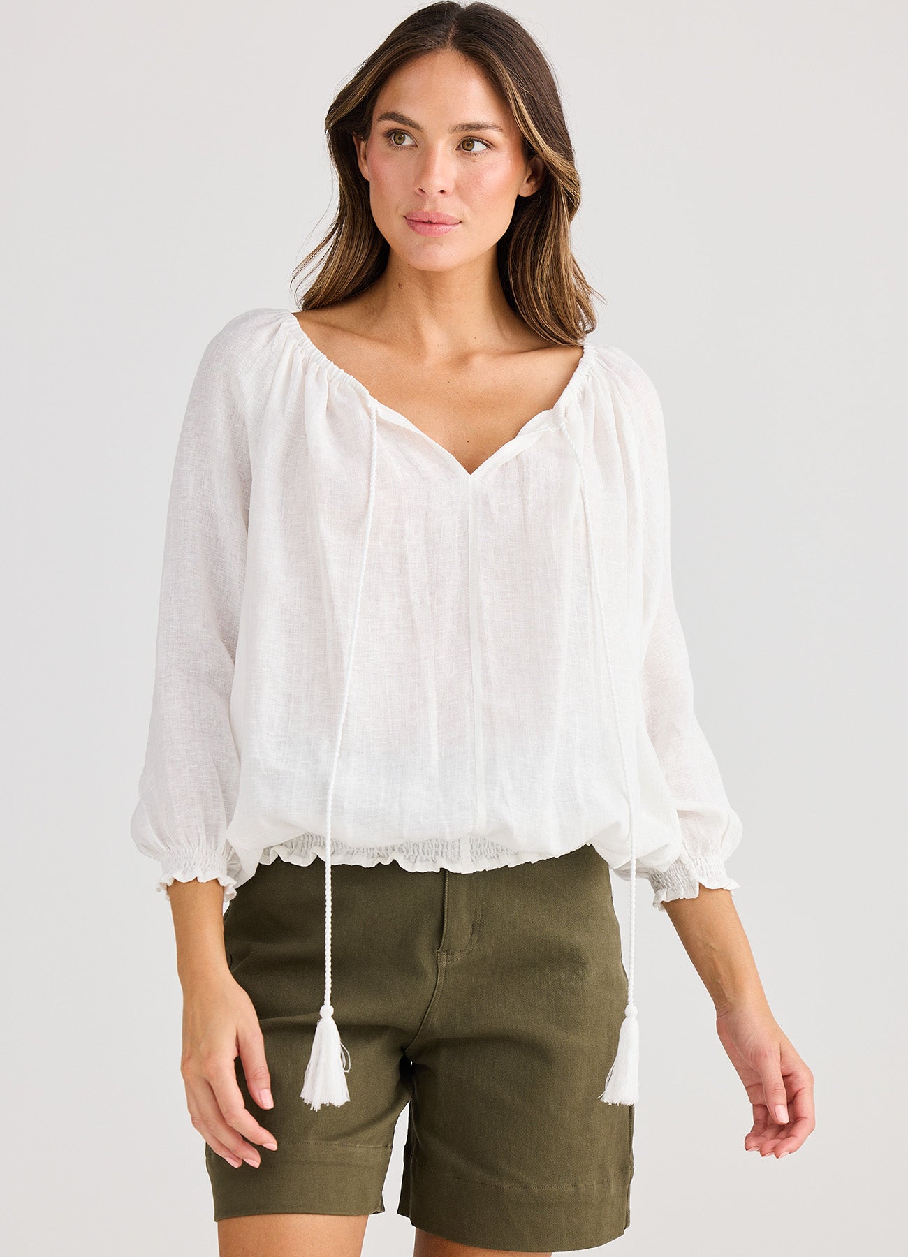 Seaside Top : White