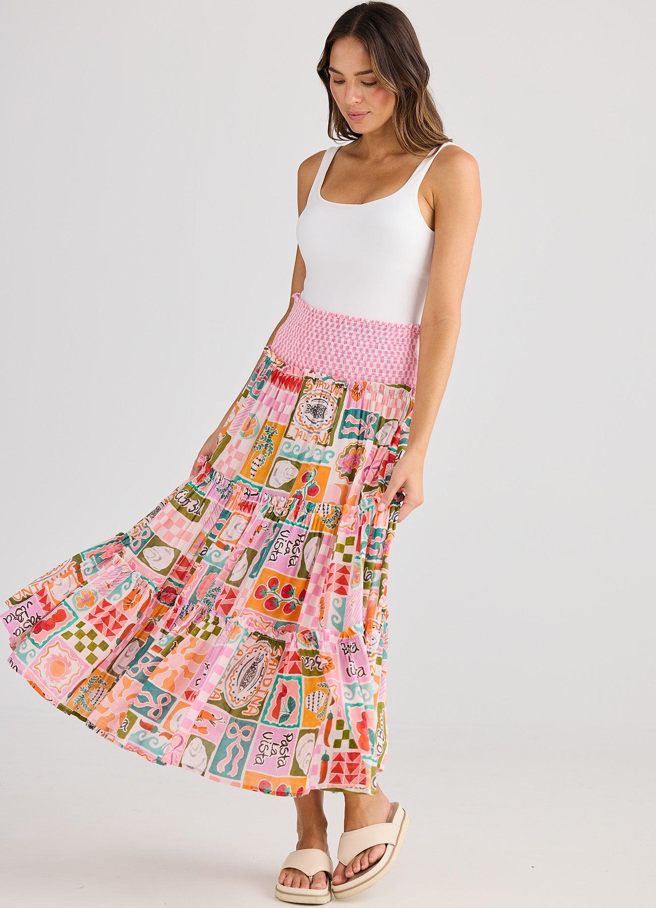 Pier Skirt : Sardinia Summer