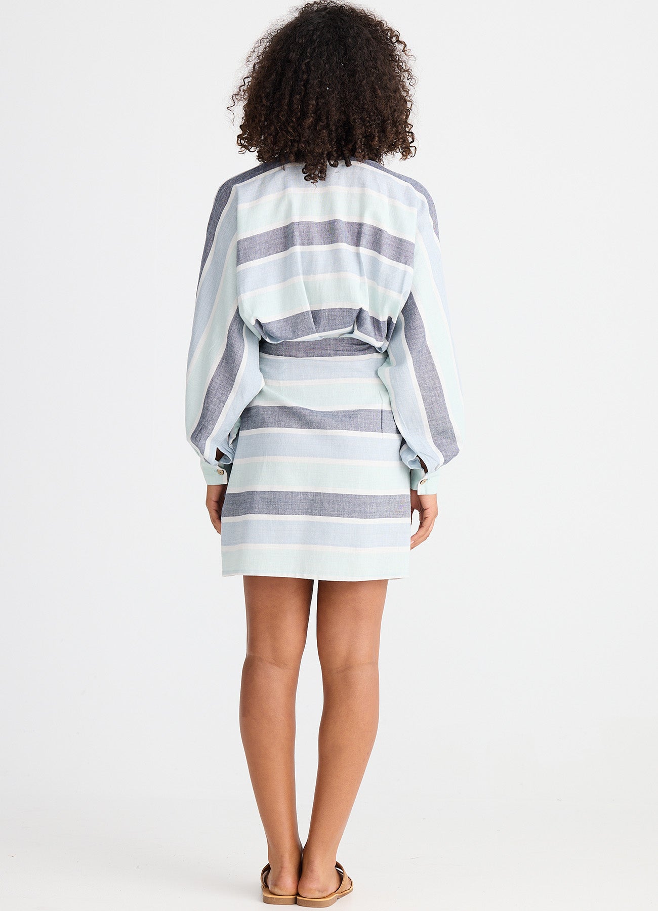 Porto Dress : Tulip Stripe