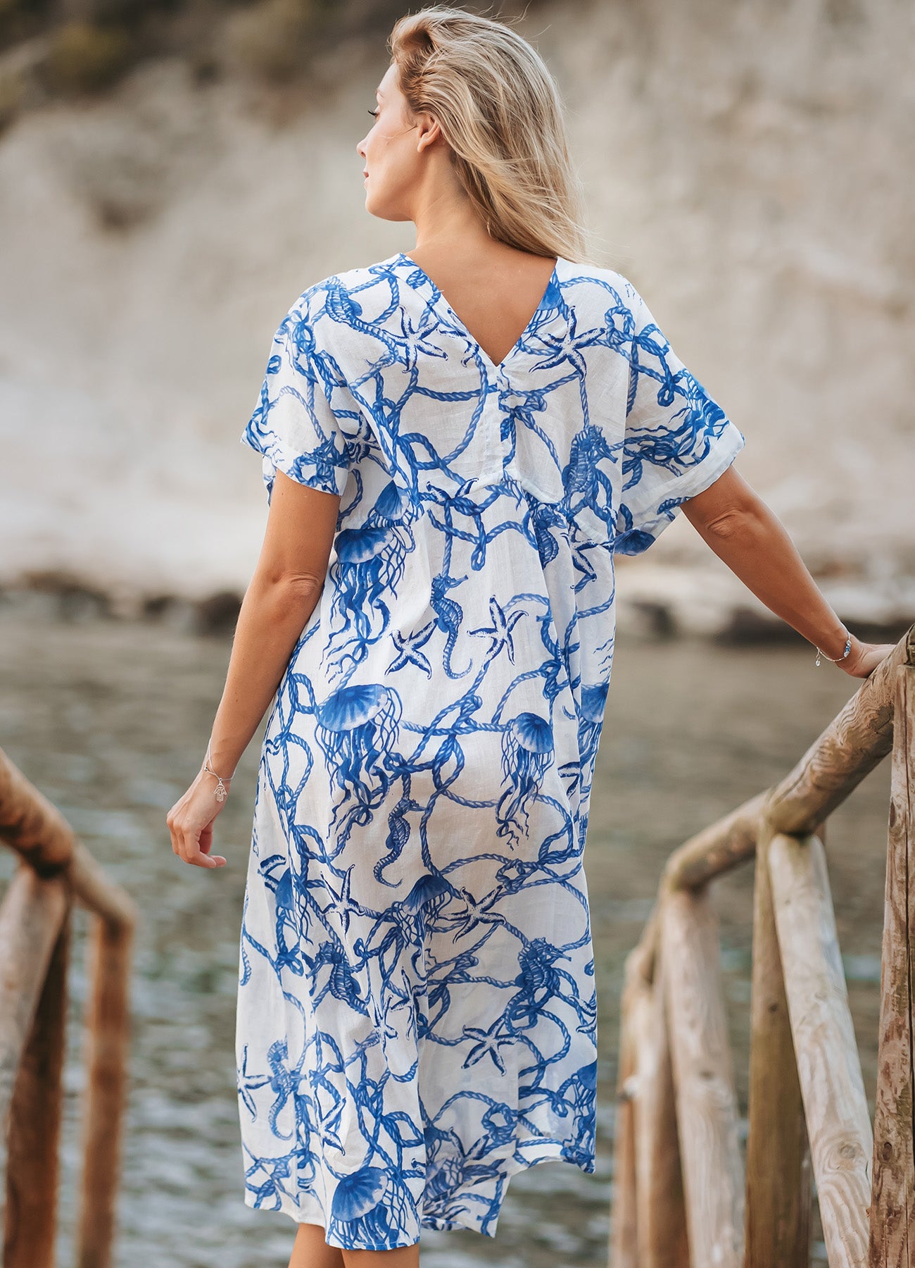 Long Dress : Navy