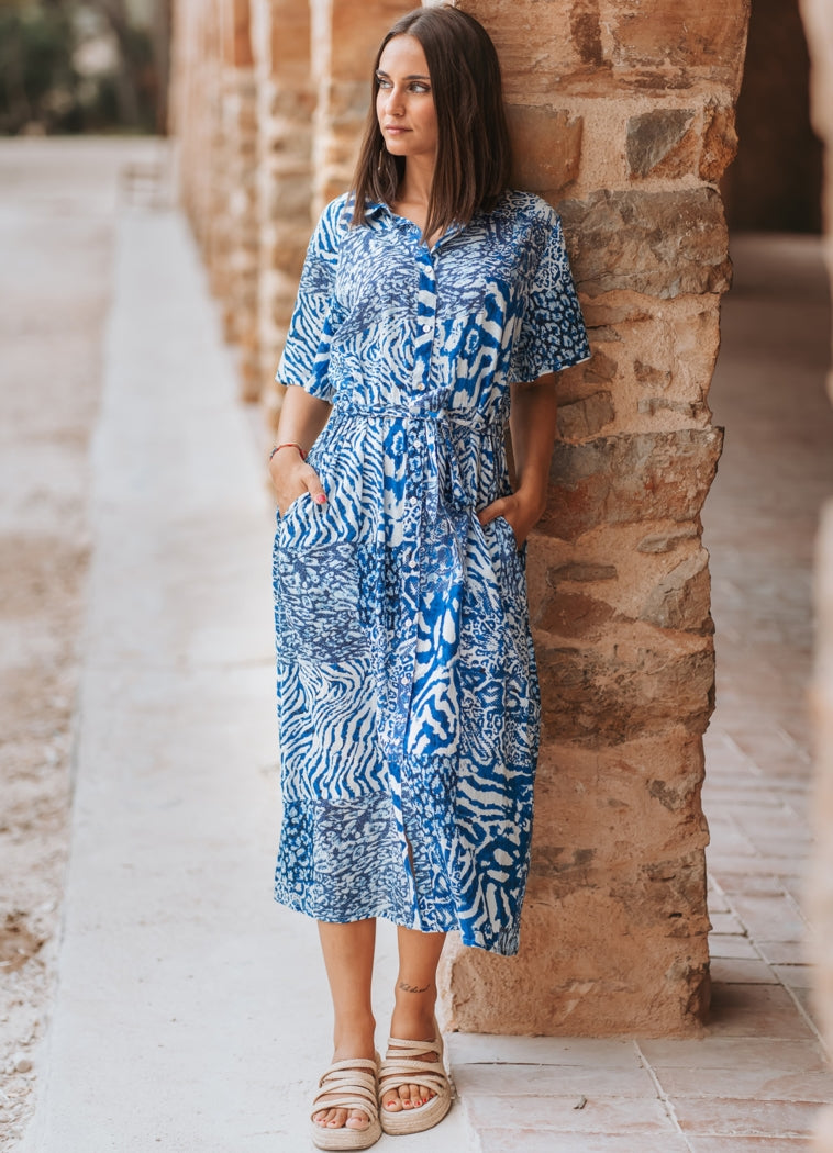 Long Dress : Navy