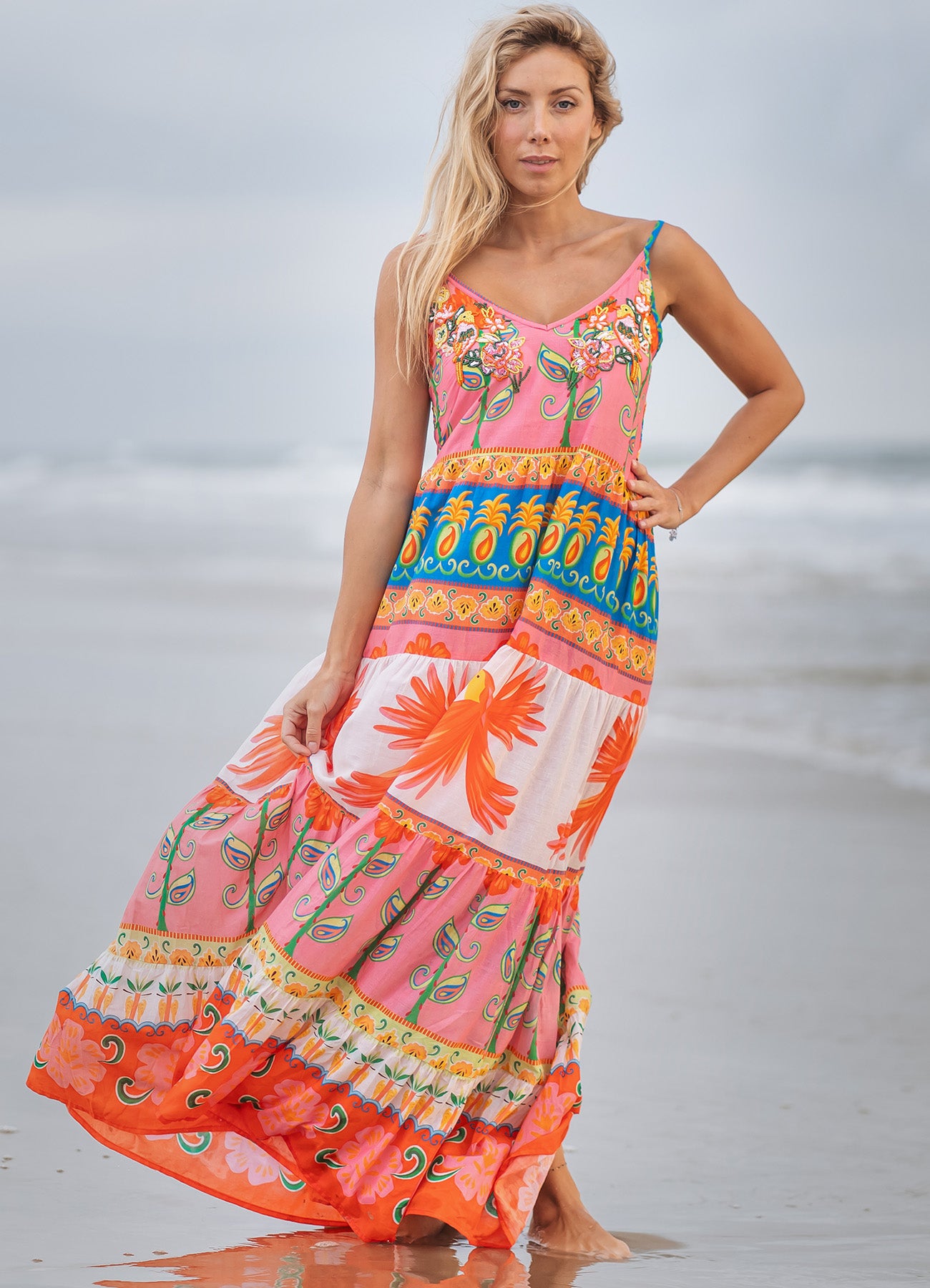 Long Dress : Print