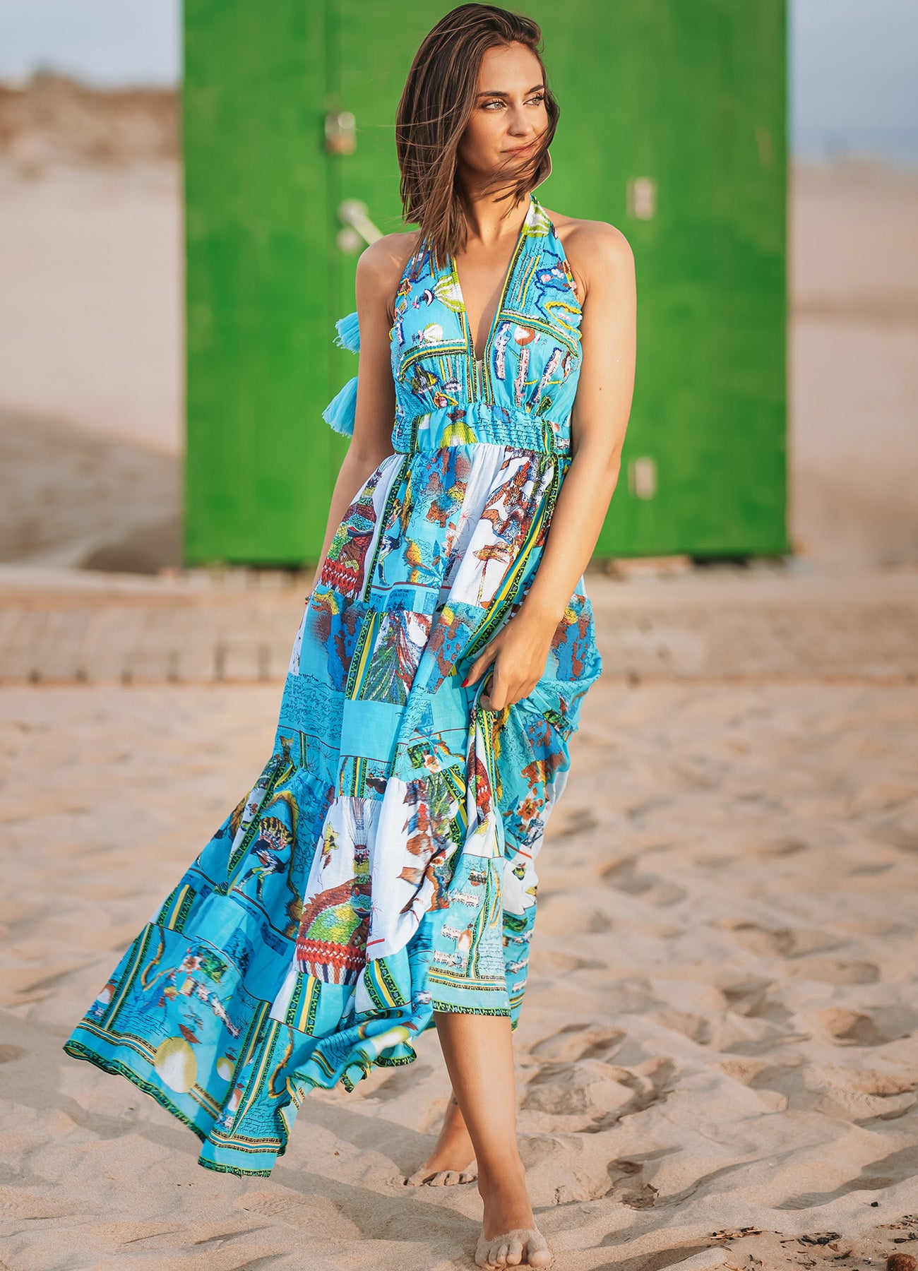 Long Dress : Print