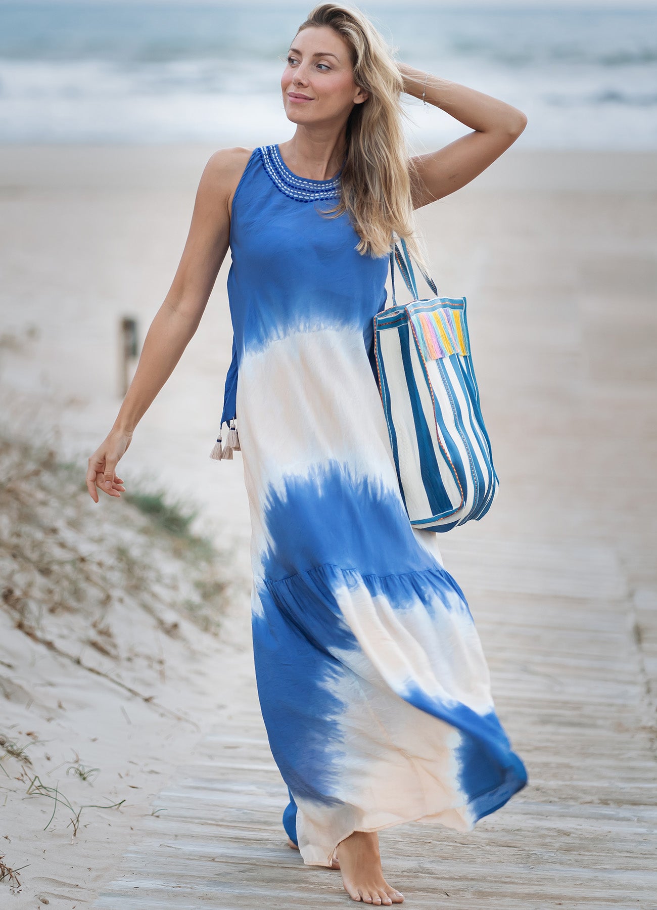 Long Dress : Blue