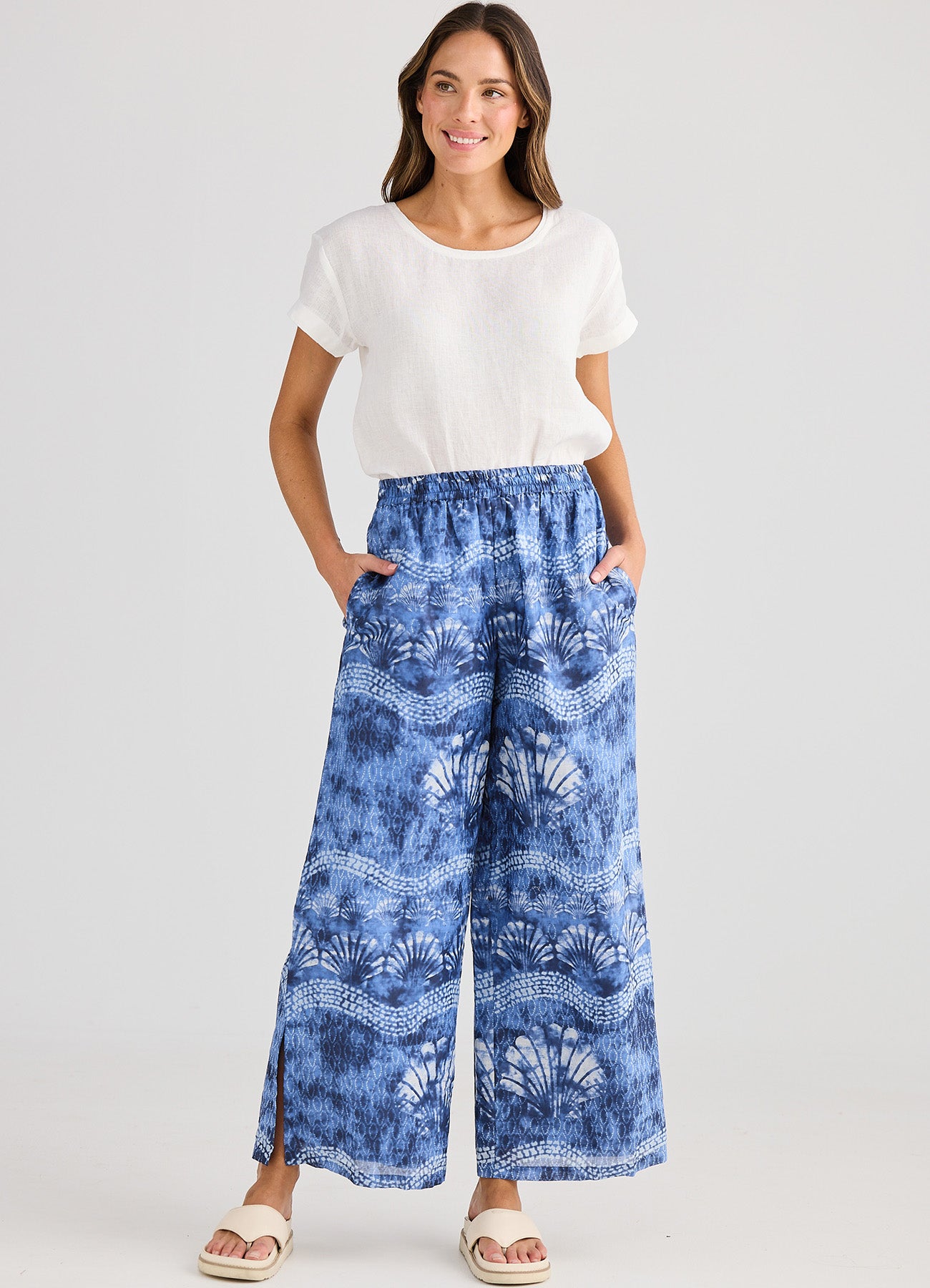 Fly Away Pant : Ocean Clam