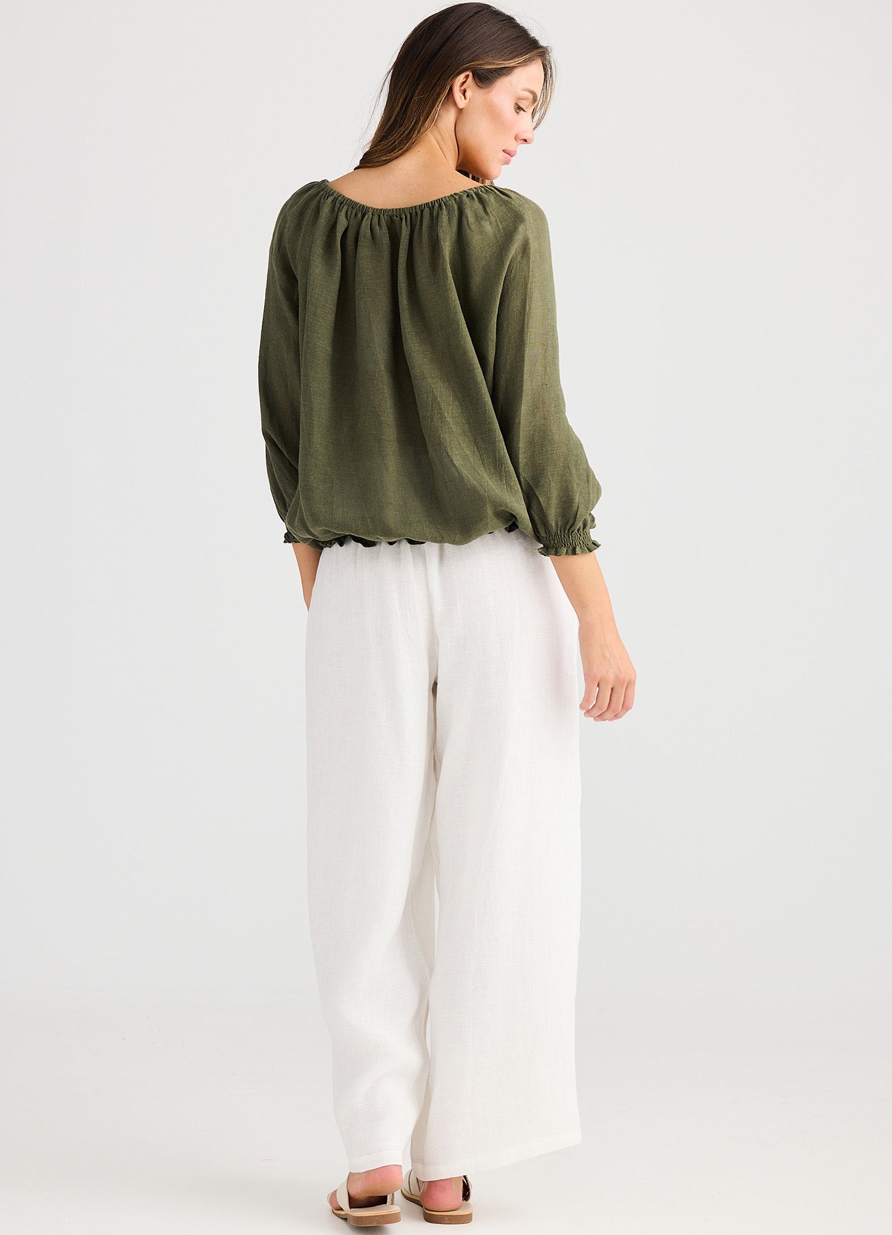 Seaside Top : Olive