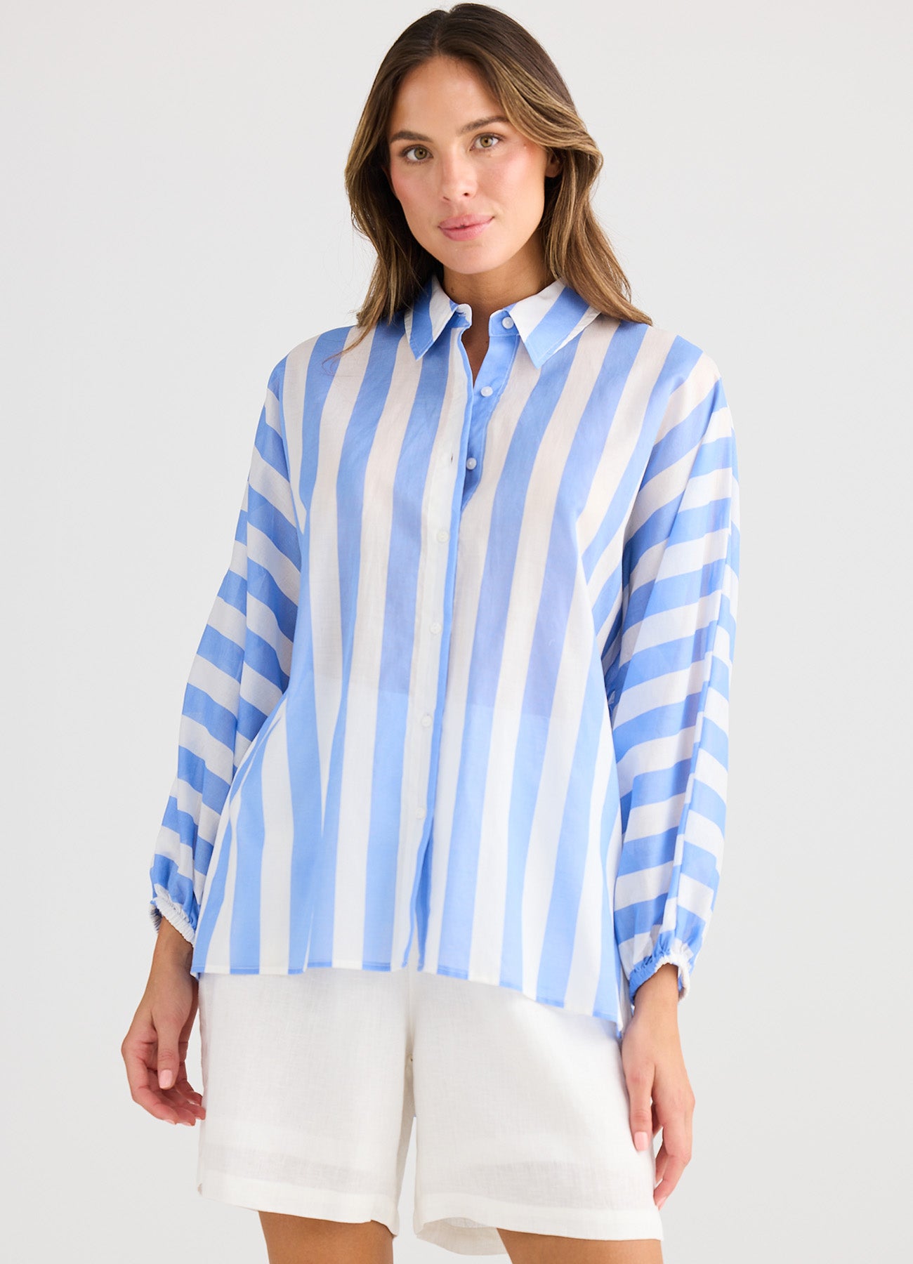 Cliffside Shirt : Blue Stripe
