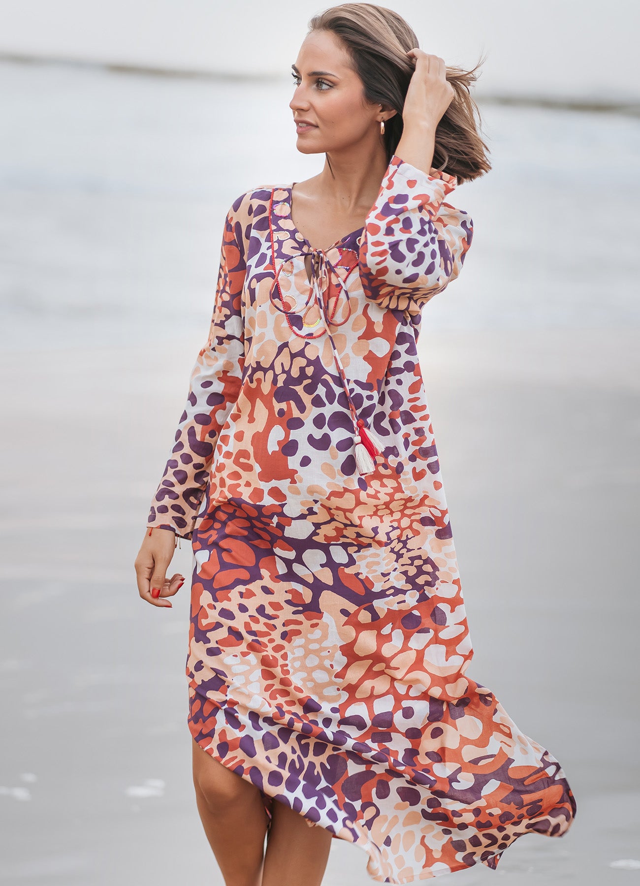 Long Dress : Print