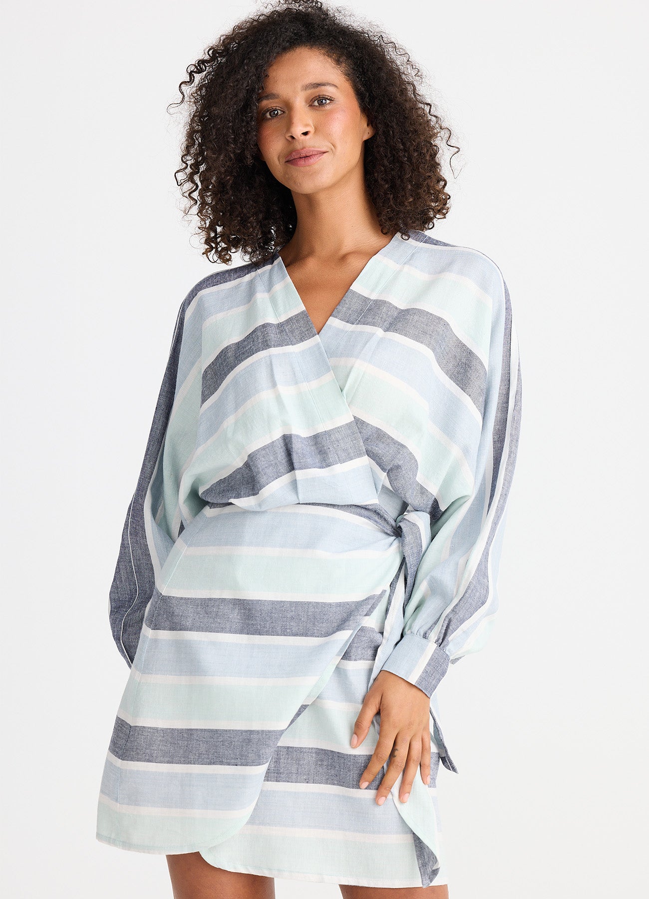 Porto Dress : Tulip Stripe