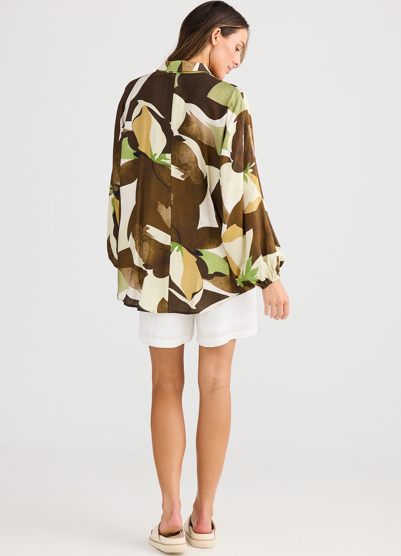 Cliffside Shirt : Jungle Print