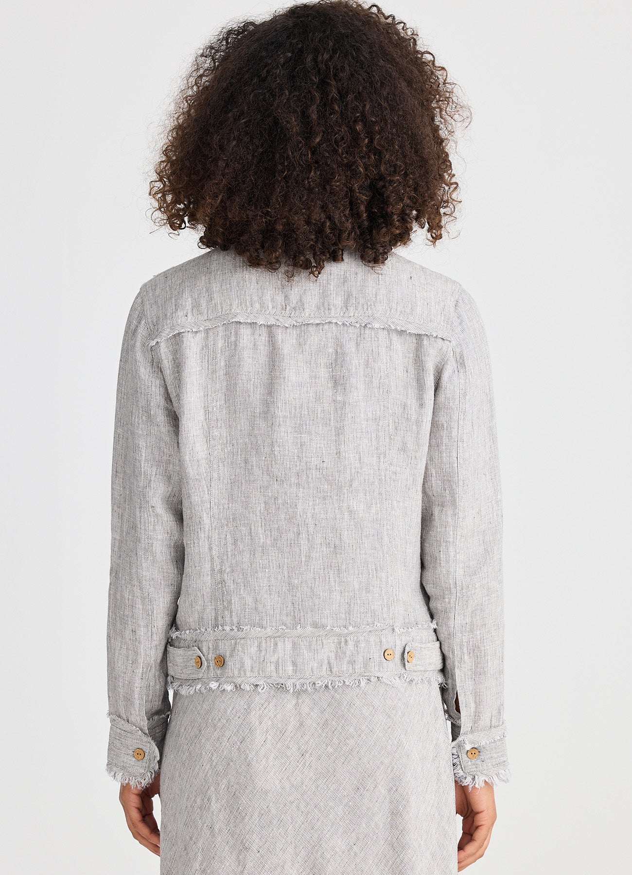 Monza Jacket : Charcoal Fleck