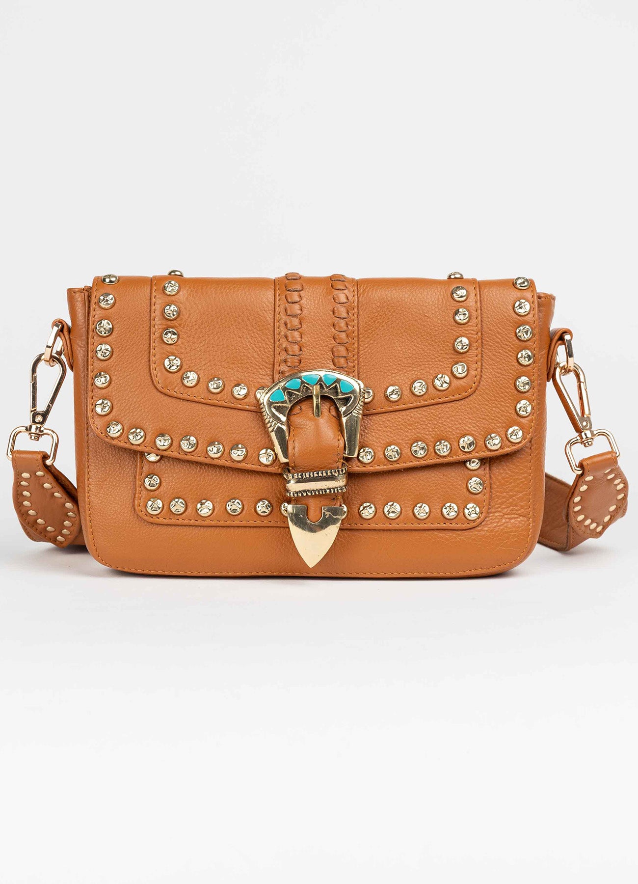 Estella Brown Crossbody : Brown