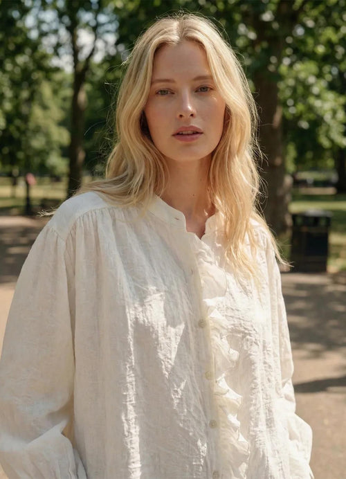 Blouses : Ecru