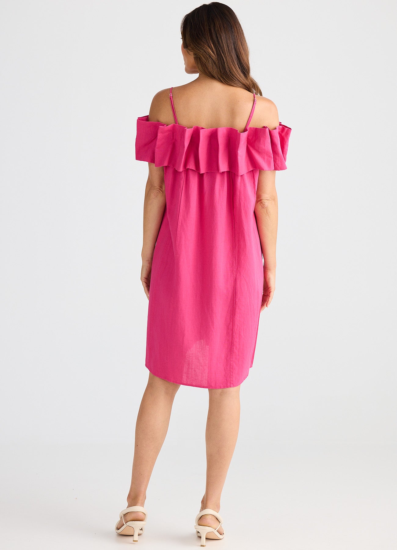Osaka Dress : Fuchsia