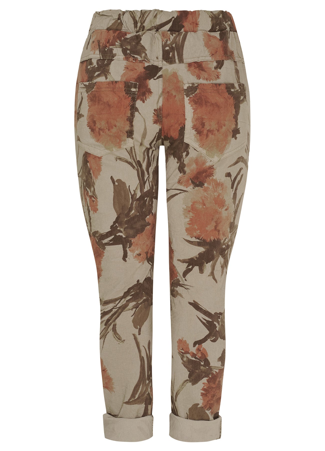 Regine Pants : Dark Beige