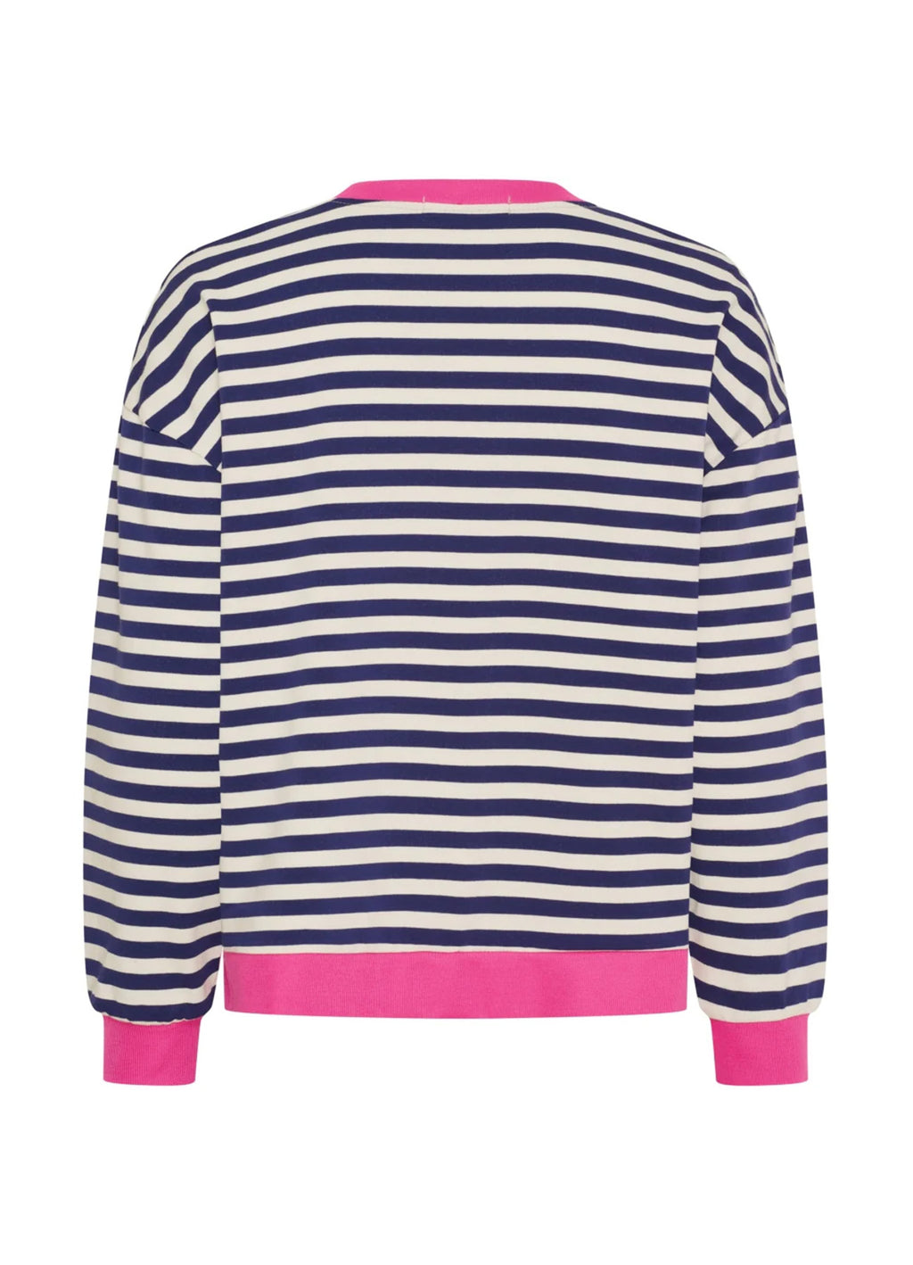 Mdcvilda Ls Tee : Navy/Fuxia