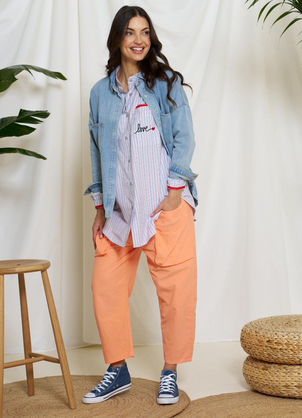 Ivana Shirt : Blue Denim