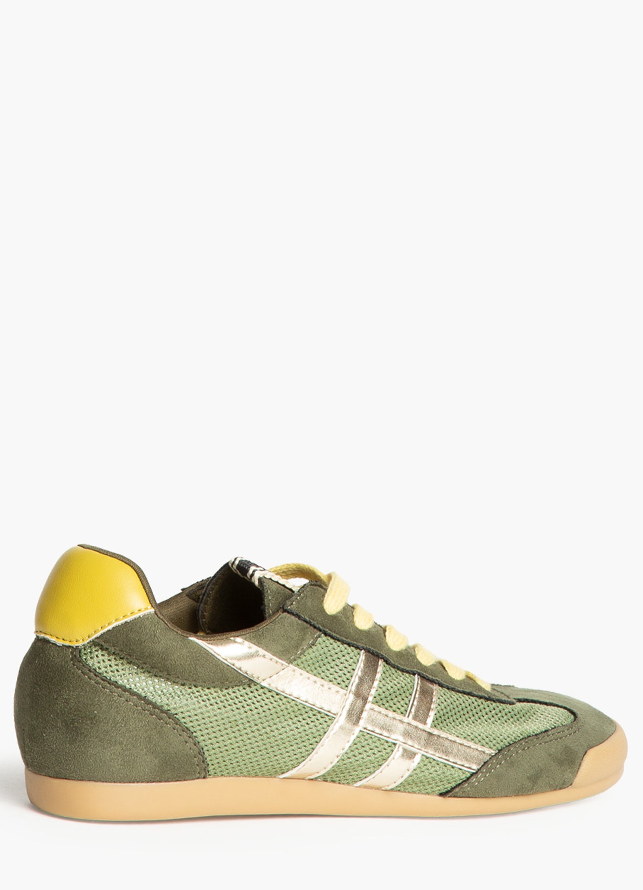Sneakers : Khaki/Gold