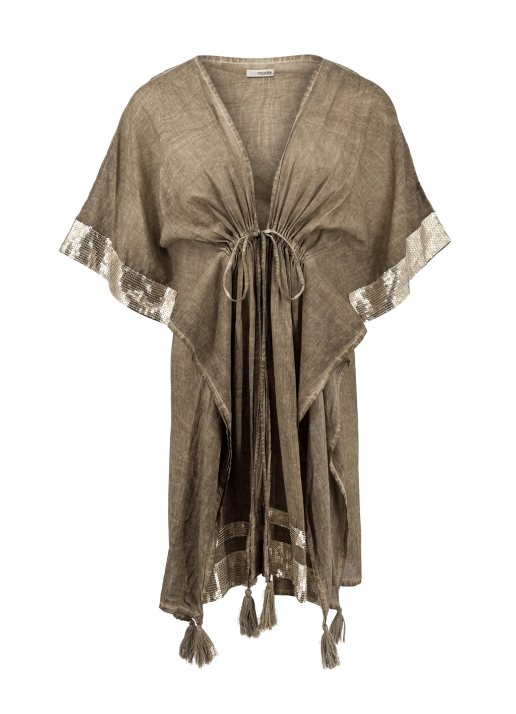 Kimono Flora Flo Taupe : Taupe