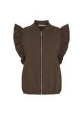 Mdcjannie Vest : Coffee