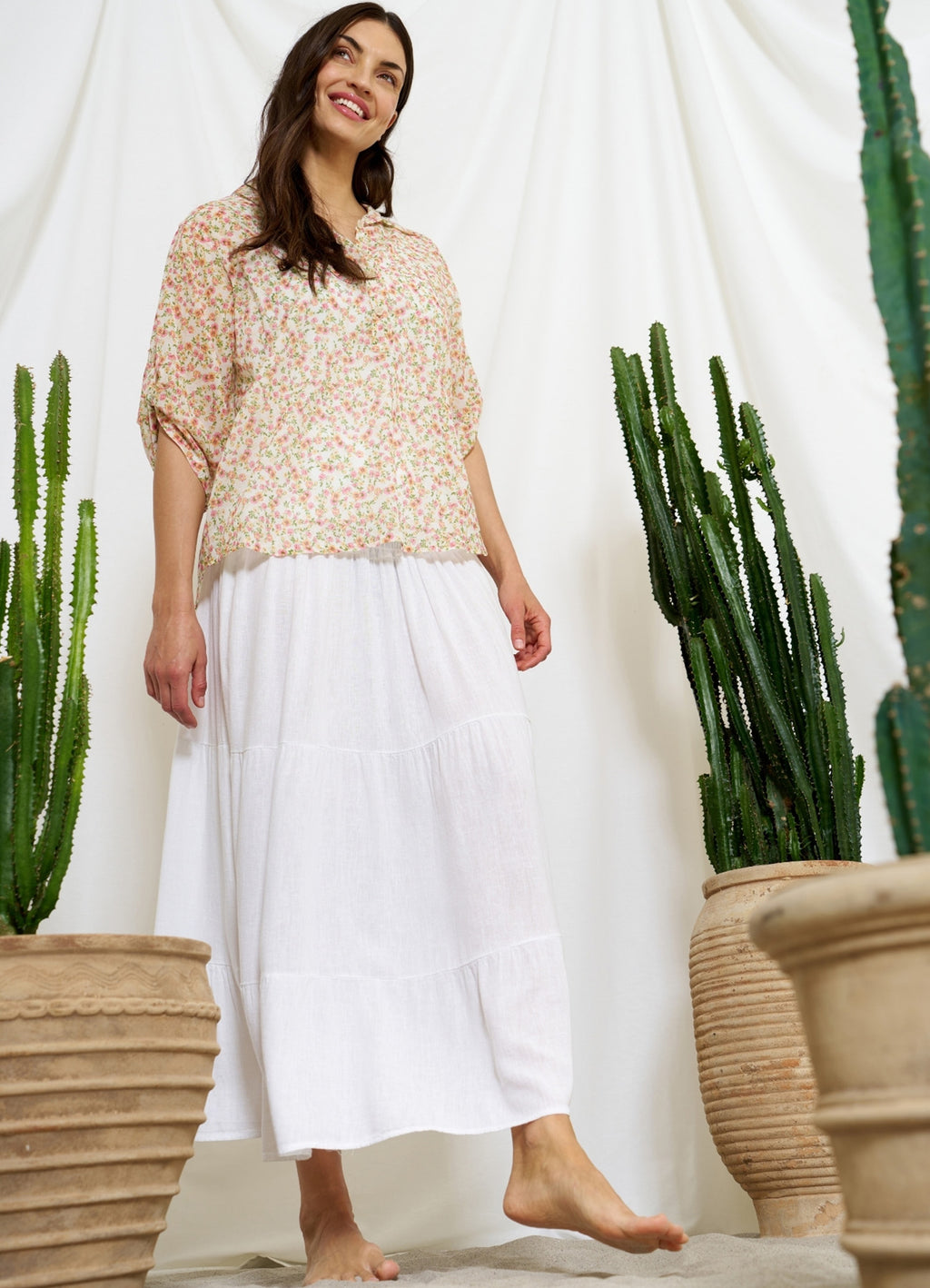 Princess Skirt : Solid White