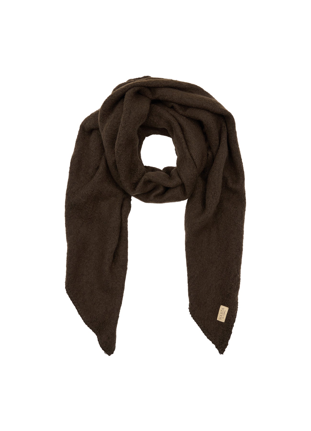 Scarf : Brown