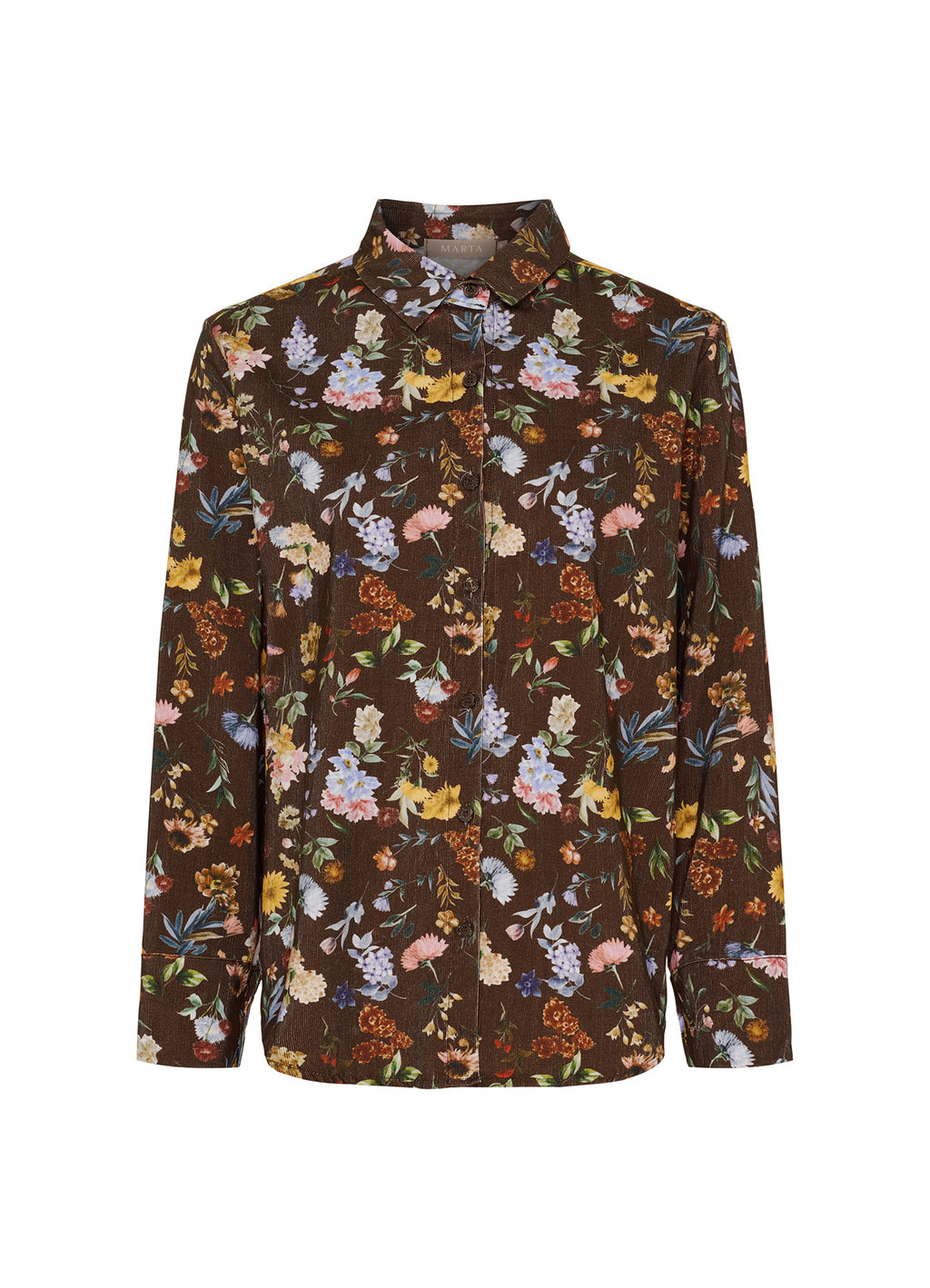 Mdcmagnolia Shirt : Brown Print