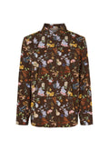 Mdcmagnolia Shirt : Brown Print
