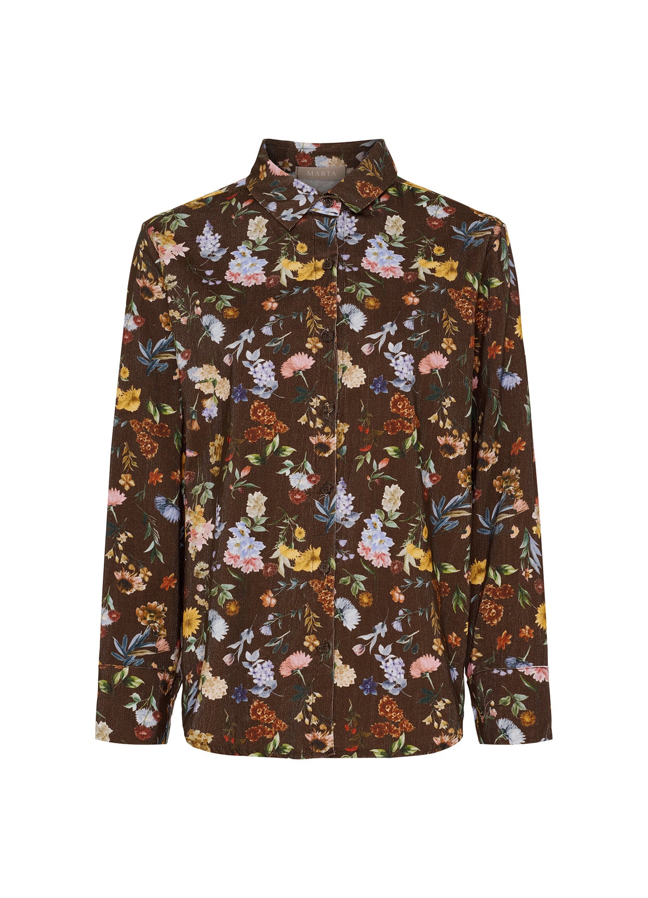 Mdcmagnolia Shirt : Brown Print