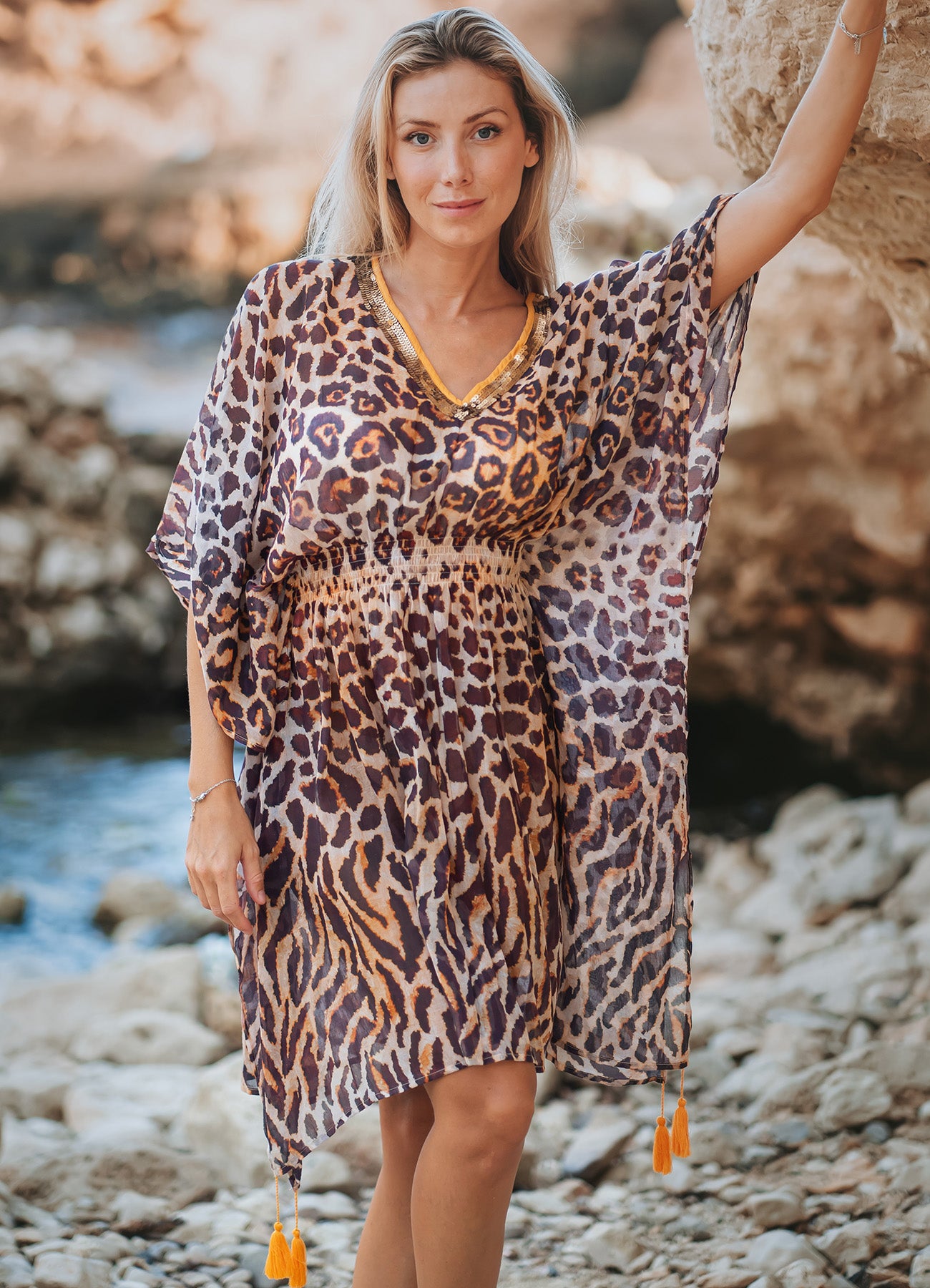 Poncho : Print