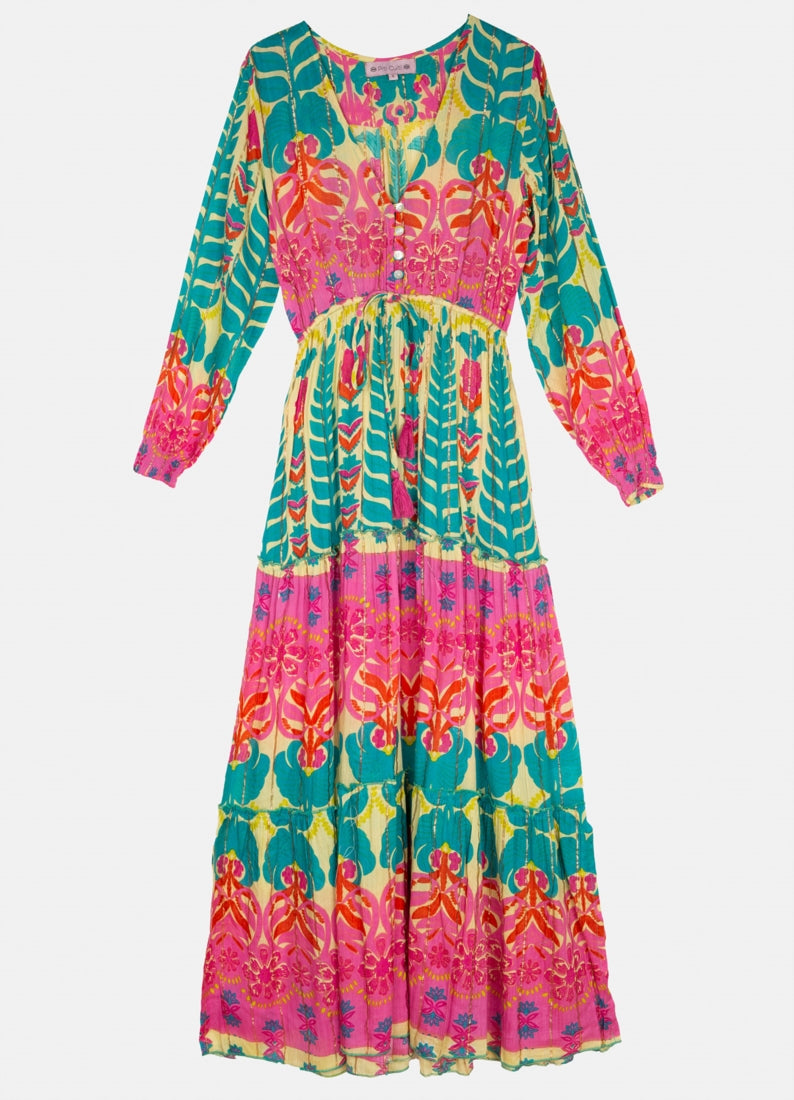 Ipanema Aqua Sleeves Dress : Aqua