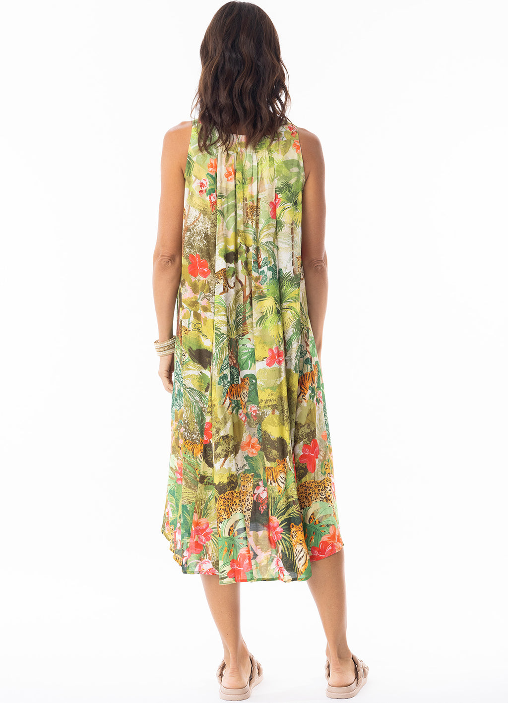 Cecilia Dress Slvless : Print