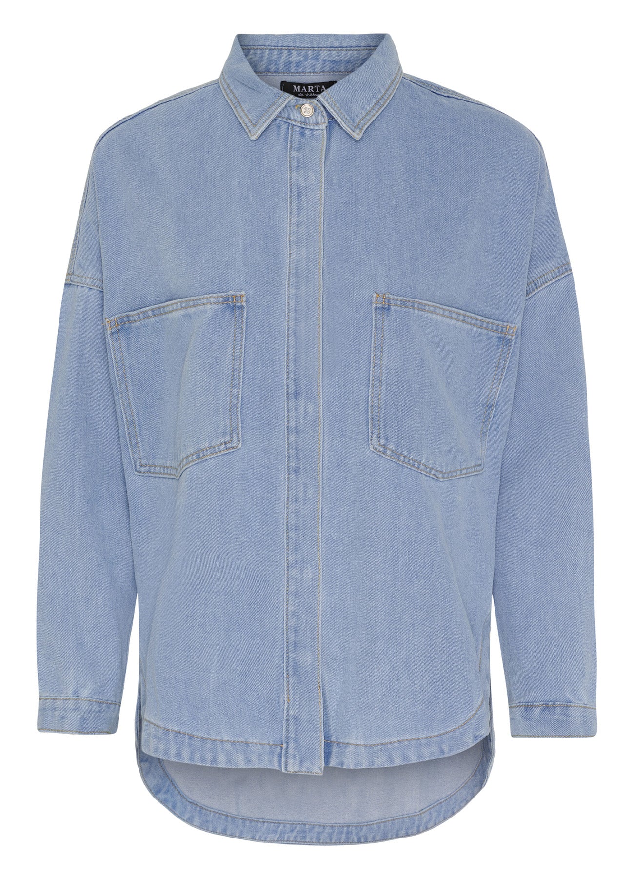 Ivana Shirt : Blue Denim