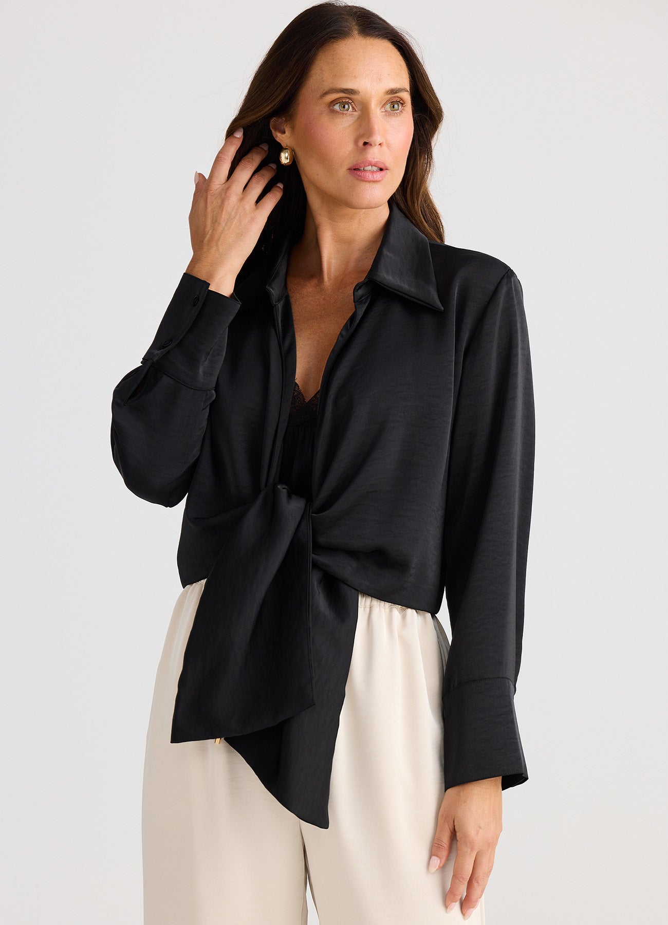 Soprano Overshirt : Black