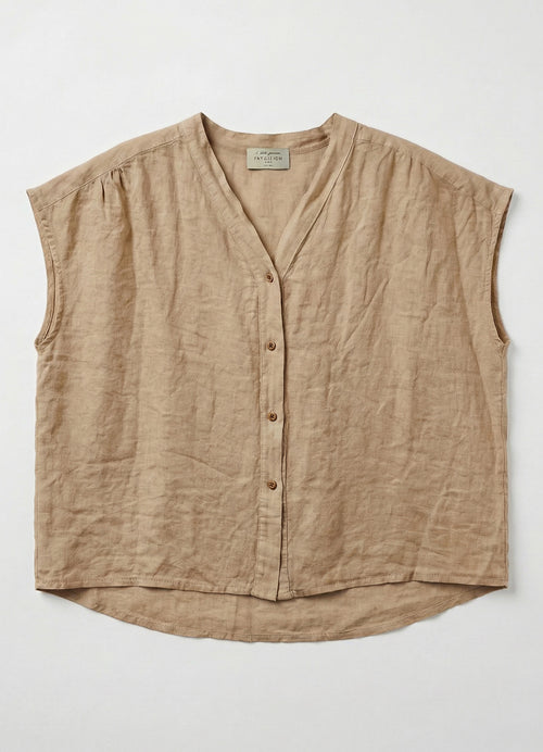 Blouse : Camello