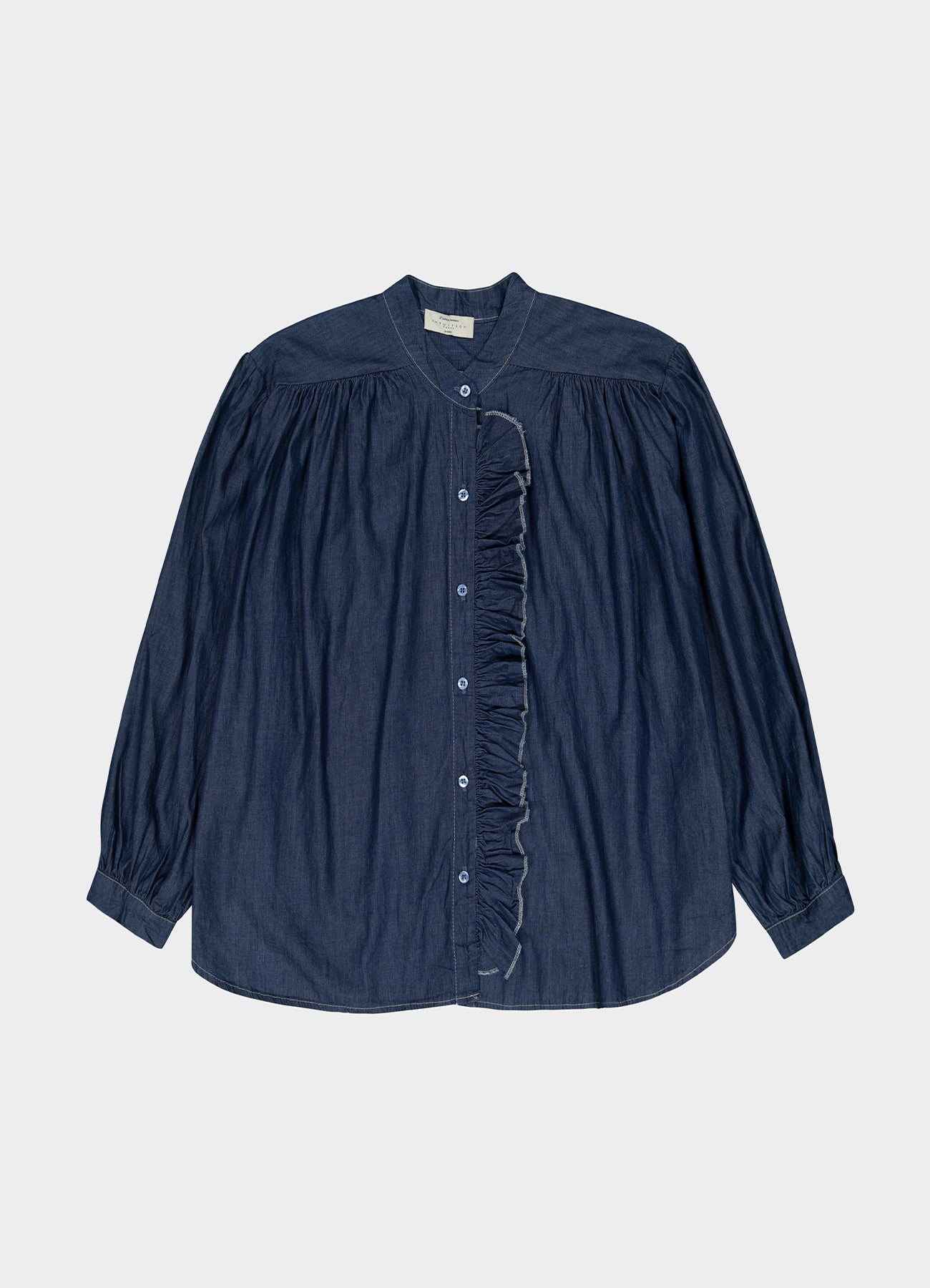 Blouses : Denim Fonce