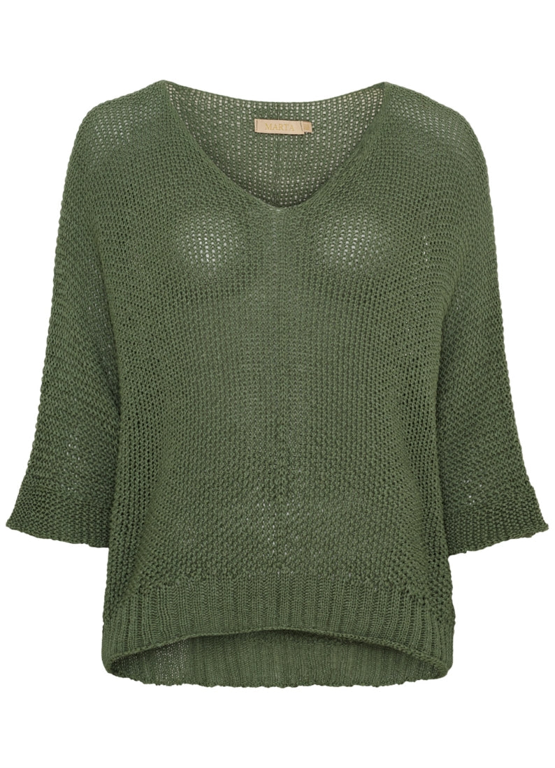 Betina Knit : Military 129