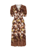 Mdclydia Dress : Marrone0460