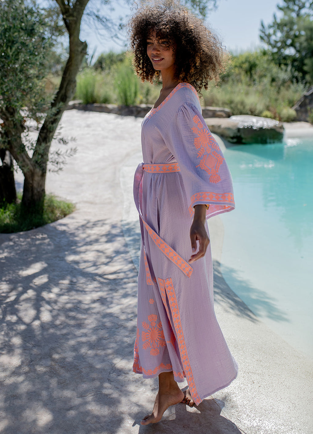 Long Dress Long Sleeves : Mallow