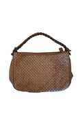 Leather Bag : Beige