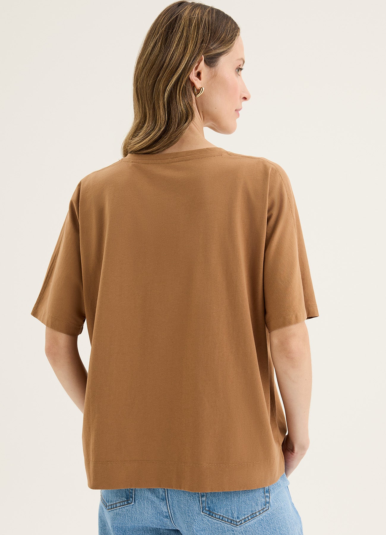 Glass Tee : Nutmeg