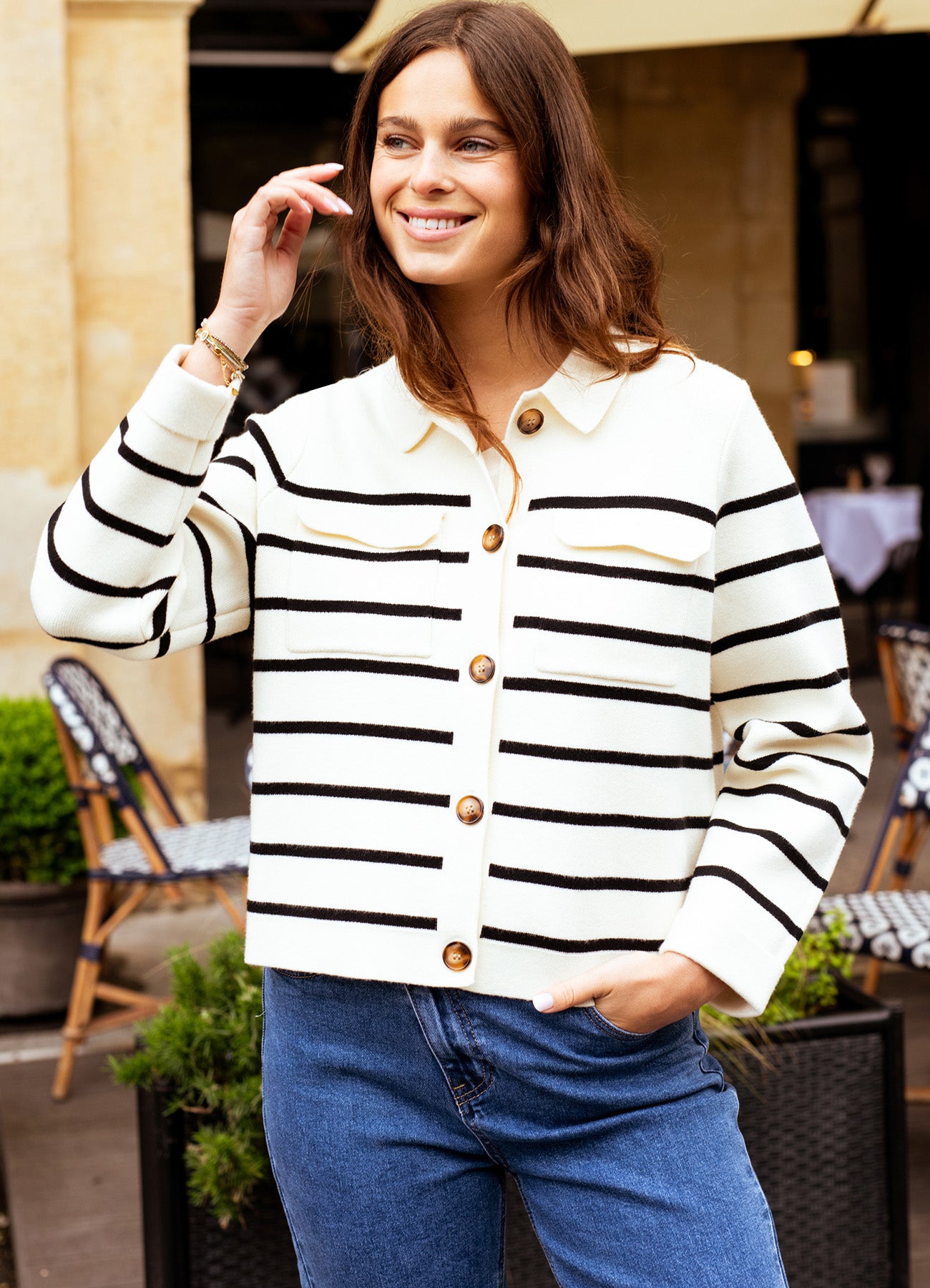 Veste Rayure : Stripe