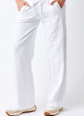 Ultimate Palazzo Joggers : White