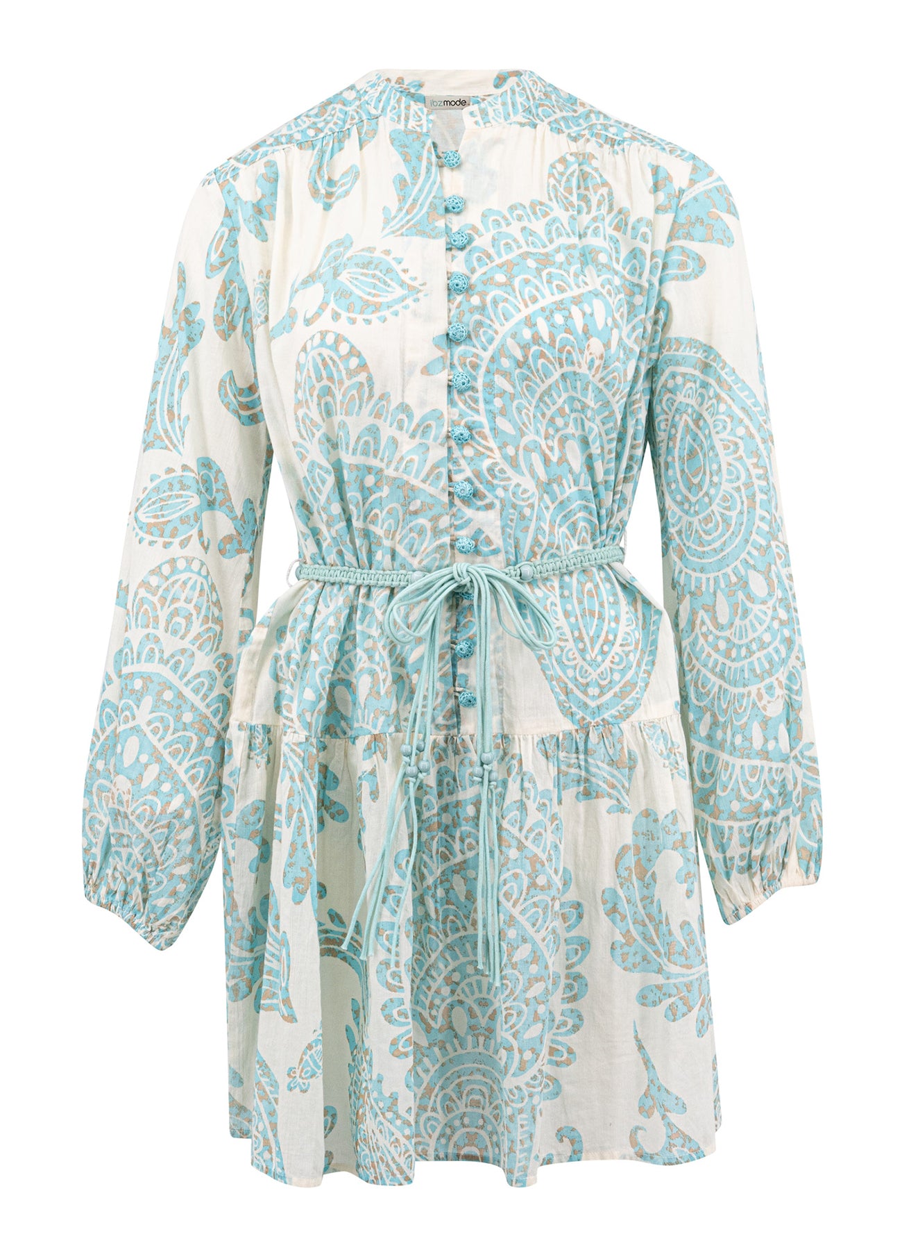 Short Dress Adella Aqua : Aqua